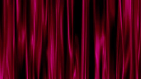 Animated background of elegantly moving curtains. footage of moving curtains. Stock Footage 296850311