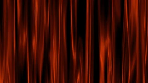 Animated background of elegantly moving curtains. footage of moving curtains. Stock Footage 296850373