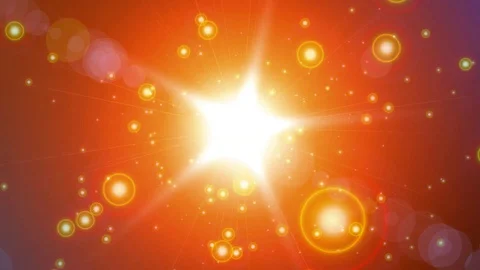 Animated background with floating elements Stock Footage 115572406