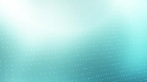Animated background of flowing particle dot network, soothing gradient blue Stock Footage 289756674
