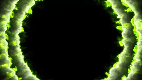 Animated background footage featuring a glowing rotating circle Stock Footage 315295923