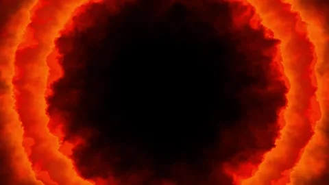 Animated background footage featuring a glowing rotating circle Stock Footage 315295951
