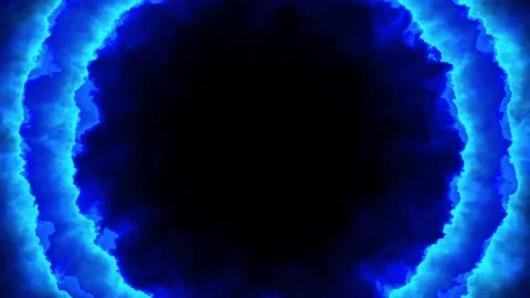 Animated background footage featuring a glowing rotating circle Stock Footage 315295989