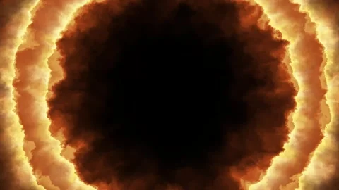 Animated background footage featuring a glowing rotating circle Stock Footage 315296002