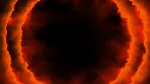 Animated background footage featuring a glowing rotating circle Stock Footage 315296034