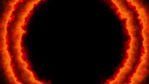 Animated background footage featuring a glowing rotating circle Stock Footage 315296065