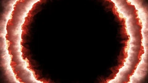 Animated background footage featuring a glowing rotating circle Stock Footage 315296104