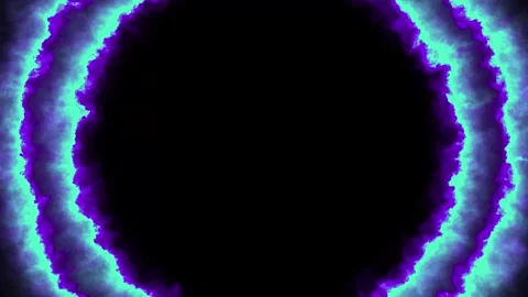 Animated background footage featuring a glowing rotating circle Stock Footage 315296136
