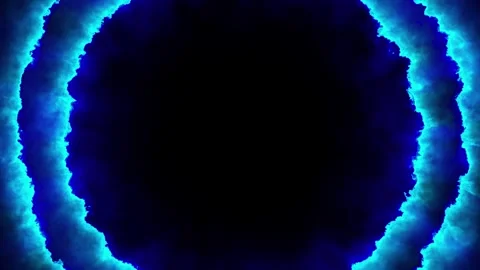 Animated background footage featuring a glowing rotating circle Stock Footage 315296247