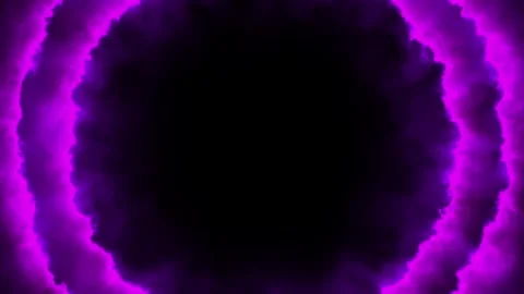 Animated background footage featuring a glowing rotating circle Stock Footage 315296296