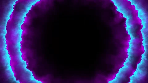 Animated background footage featuring a glowing rotating circle Stock Footage 315296317