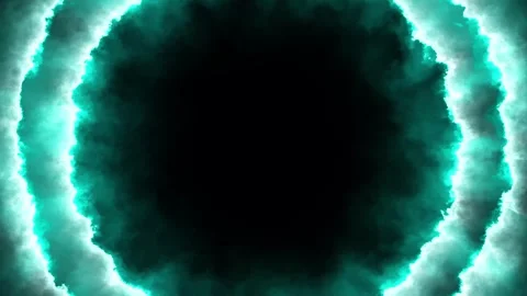 Animated background footage featuring a glowing rotating circle Stock Footage 315296455