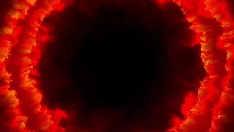 Animated background footage featuring a glowing rotating circle Stock Footage 315354558