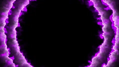 Animated background footage featuring a glowing rotating circle Stock Footage 315354761