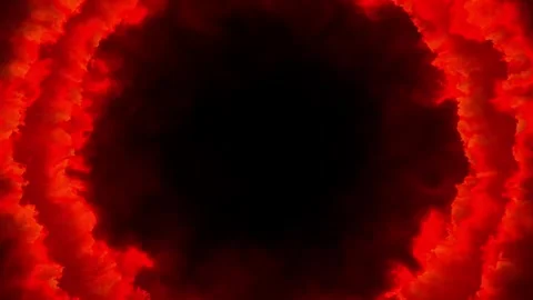 Animated background footage featuring a glowing rotating circle Stock Footage 315406328