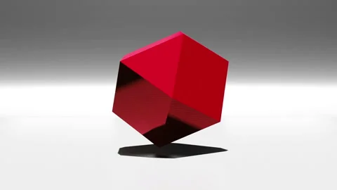 Animated background of gem style 3d geom... | Stock Video | Pond5