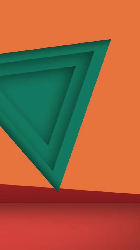 Animated background with geometric shapes. Stock Footage 298478139