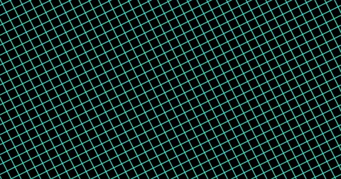 Animated background grid, geometric neon square shape. Transformation of the 動画素材 274474294