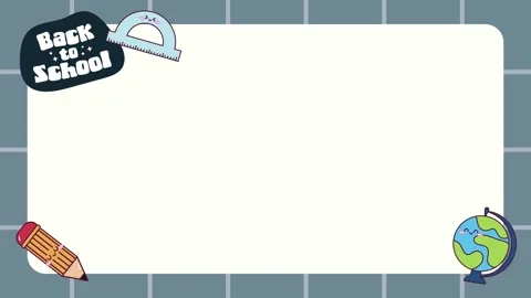 Animated background illustration for an educational presentatio Video stock 301782873