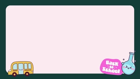 Animated background illustration for an educational presentatio Video stock 301782874