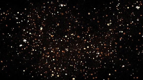 Animated background imitating gold dust Stock Footage 113187276