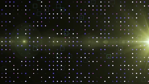 Animated Background with Light and Noise Effects Stock Footage 209880981