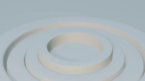 animated background of light gray rings ... | Stock Video | Pond5