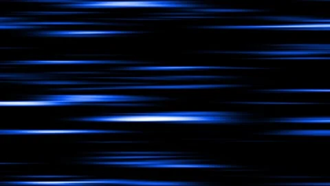 Animated background of lines moving fast and glowing in the dark. Stock Footage 297613482