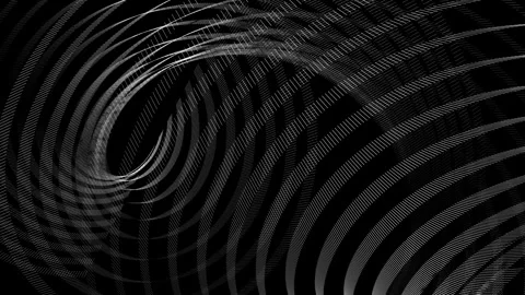 Animated background with monochrome lines Stock Footage 345161894