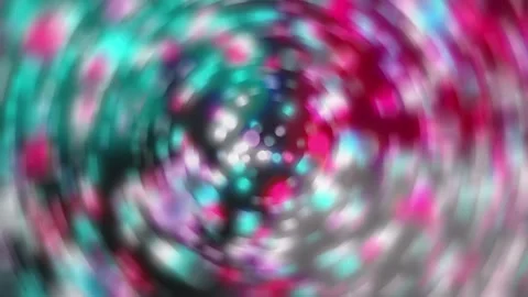 Animated background of moving colorful round lights Stock Footage 325784253