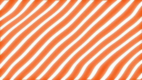 Animated background with moving diagonal twisting lines in orange and white Stock Footage 163261193