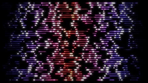 Animated background  with moving dots Stock Footage 289175193