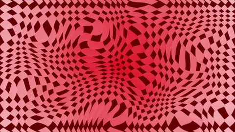 Animated background with moving shape-shifting red mesh shapes on a dark red Stock Footage 163261211