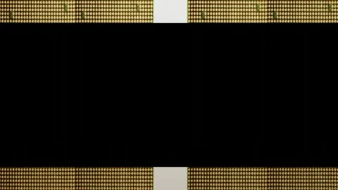 Animated background moving stripes with cpu texture. black frame. 3d render loop Video stock 312873335