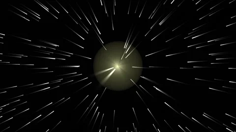 Animated background neon vortex of lights in fantasy space background Stock Footage 201546957