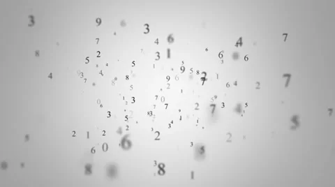 Animated background with numbers Stock Footage 35623217