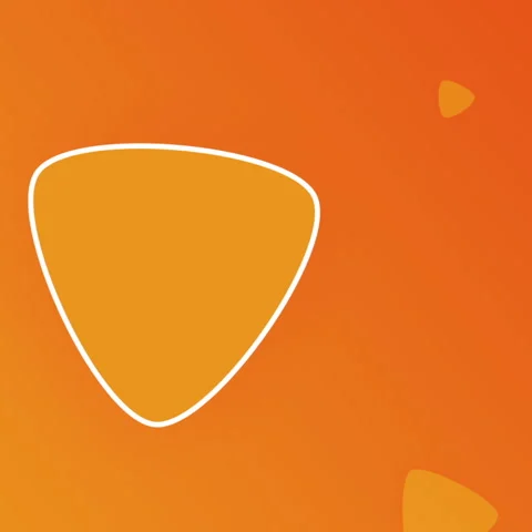 Animated background with orange background and yellow element Stock Footage 248041304