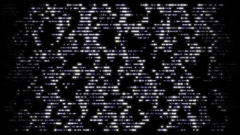 Animated background with a panel of moving dots Stock Footage 289175320