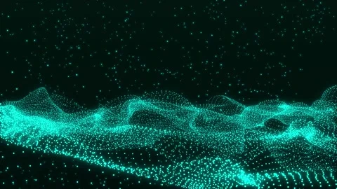 Animated background particle effects Stock Footage 297659058