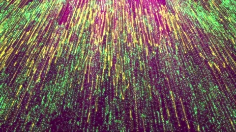 Animated Background of Particles Pouring Down from Top 02. Stock Footage 297190340