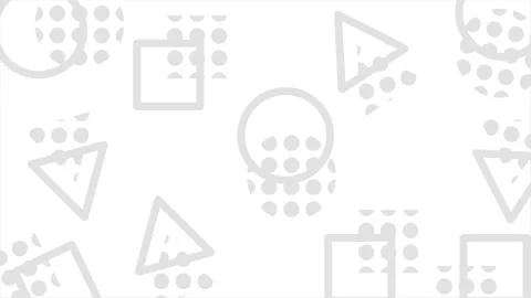 Animated background pattern of squares, triangles, circle lines and abstrac.. Stock Footage 313416185