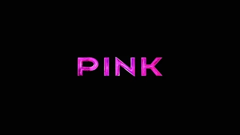 Animated Background Pink Text Template Stock Footage 204807222