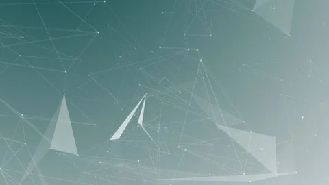 Animated Background with Plexus Lines. Technological Geometric Background Stock Footage 153767782