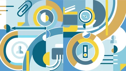 Animated background for presentation Video stock 97132366