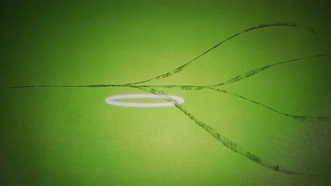 Animated background with psychedelic lights and colors Stock Footage 127190607