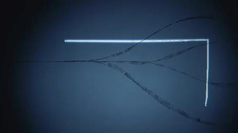 Animated background with psychedelic lights and colors Stock Footage 127192364