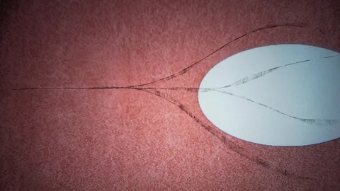 Animated background with psychedelic lights and colors Stock Footage 127194198