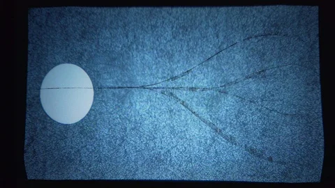 Animated background with psychedelic lights and colors Stock Footage 127194215