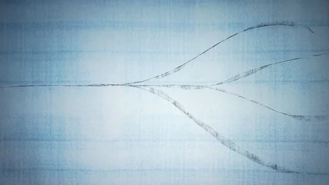 Animated background with psychedelic lights and colors Stock Footage 127218676