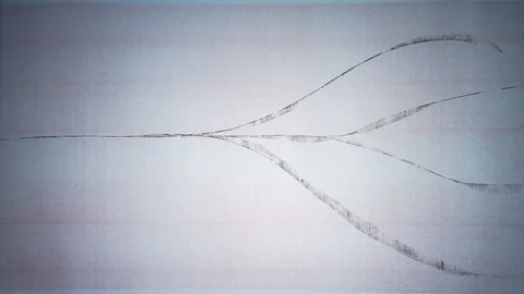 Animated background with psychedelic lights and colors Stock Footage 127219136